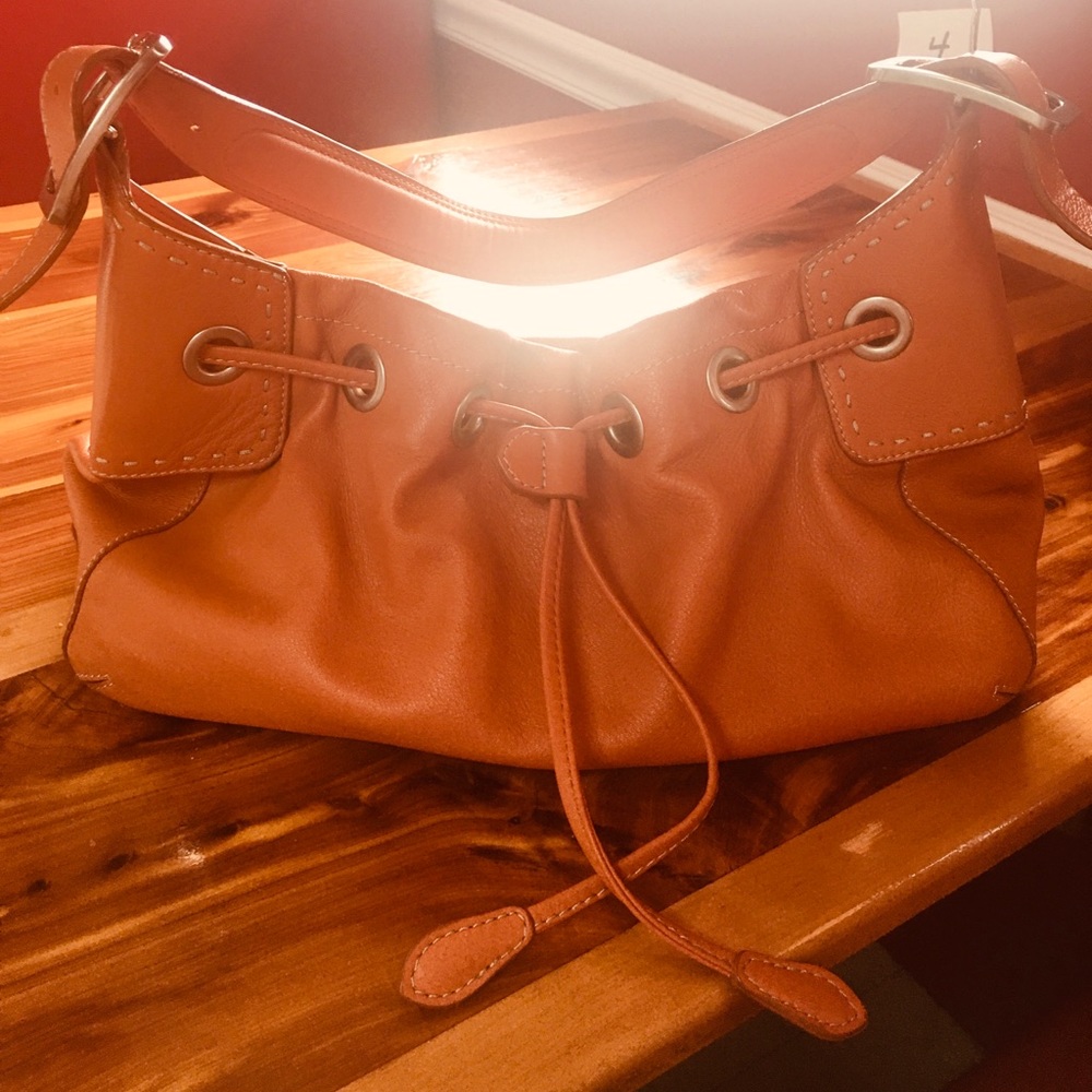 COLE HAAN BURNT ORANGE BAG